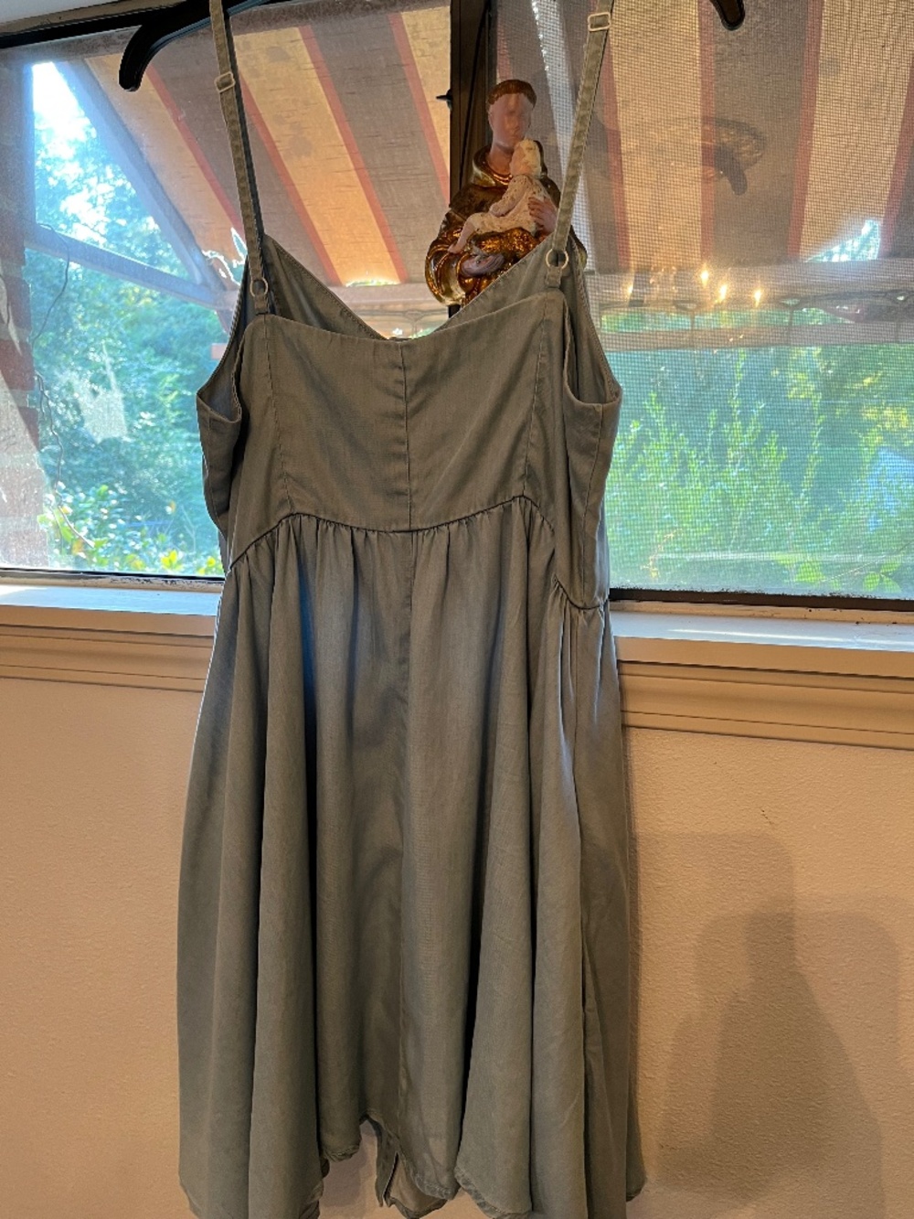 Dress sleeveless cotton